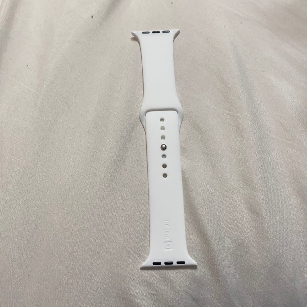 Gear Beast 42mm Silicone Apple Watch Band White